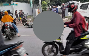 Info Laka Lantas di Jalan Narogong Bekasi