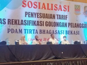 Penyesuaian Tarif Air di Bekasi Mulai Berlaku Awal September 2022