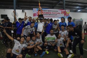 Turnamen Futsal Piala Pj Bupati Bekasi Dimeriahkan 3 Pemain Timnas