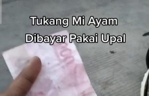 Viral Pedagang Mi Ayam Dibayar Pakai Uang Palsu