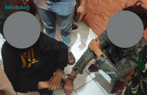 Sekelompok Remaja Sudah Siap Tawuran di Underpass Tambun