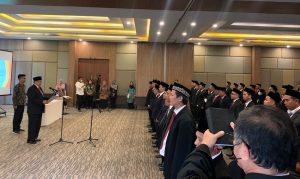 69 Panwascam Kabupaten Bekasi Resmi Dilantik, Ini Pesan Pj Bupati