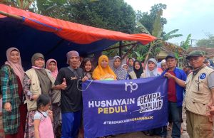 Husnayain Peduli Salurkan Bantuan untuk Korban Gempa Cianjur