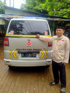 Dalam Hitungan Jam, Ambulans PKS Dua Kali Antar Jenazah Warga Jatimulya