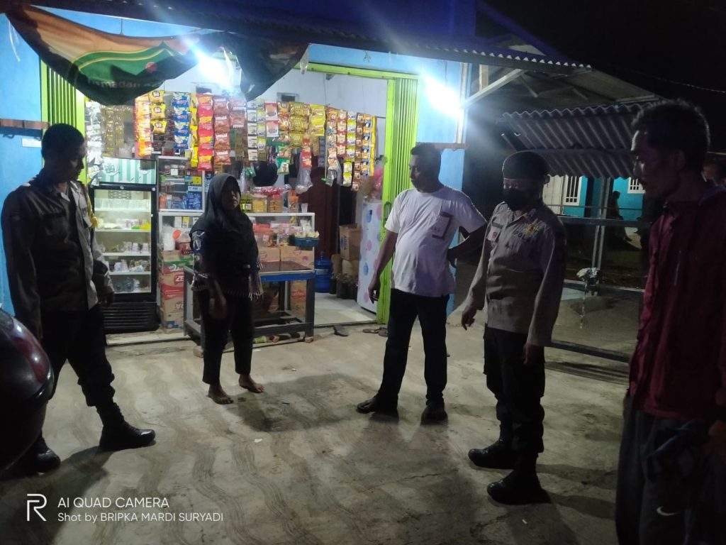 Polisi datang ke lokasi kejadian begal di Pebayuran