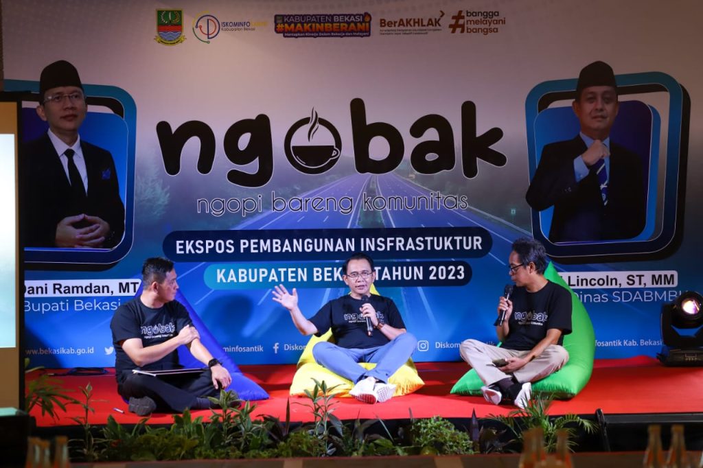 Ngobak (Ngopi Bareng Komunitas) pegiat media sosial di Cikarang