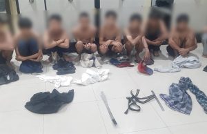 Sembilan Remaja di Kampung Dua Ratus Diamankan Saat Tawuran Sarung