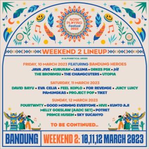 Daftar Musisi yang Siap Memeriahkan Pekan Kedua Konser Now Playing Festival Bersama bank bjb