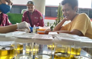 Bawa Penumpang Mudik, 200 Supir dan Kondektur Bus Cek Kesehatan