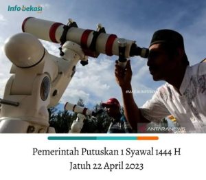Kemenag RI Putuskan Idul Fitri Sabtu 22 April 2023, Ini Alasannya