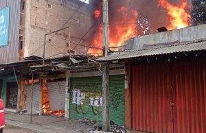 Akibat Konsleting Listrik, Si Jago Merah Lalap Tiga Kios di Cibubur