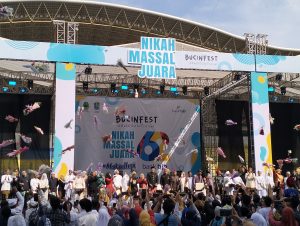 300 Pasangan Pengantin di Kota Bekasi Ikut Nikah Massal