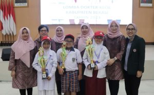 93 Dokter Cilik Ikut Lomba Kebersihan di Gedung Swatantra Wibawa Mukti