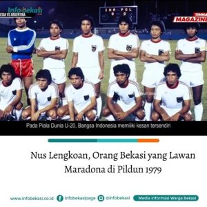 Kisah Pemain Sepak Bola Asal Bekasi Utara Melawan Maradona cs