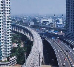 View Kota Bekasi Pagi Hari dari Udara Enggak Kalah Dengan Dubai