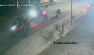 Kawanan Begal di Setu, Pepet Korban Bawa Kabur Motor Sambil Ancungkan Sajam