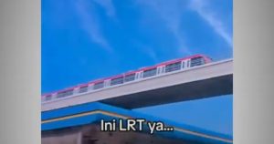 Ketika LRT Melintas di Bekasi