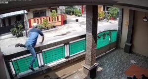 Maling Panjat Pagar, Gasak Harta Hingga Rp 100 Juta di Bekasi Timur