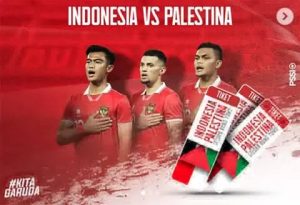 Jadwal Laga FIFA Matchday 2023 Besok Malam Indonesia vs Palestina