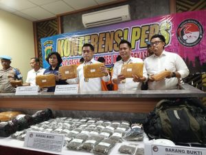 Pengendar Ganja Dibekuk Polisi di Rumah Kosan 