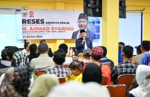 Syaikhu Bertemu Pengurus Pamsimas se-Kabupaten Bekasi saat Reses