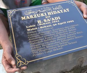 Tokoh Marzuki Hidayat Diabadikan Jadi Nama Jalan di Kawasan Duren Jaya