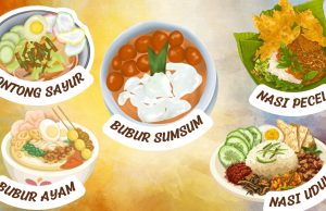 Ini Deretan Menu Sarapan Pagi Indonesia Banget !