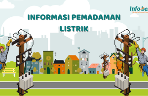 Pemadaman Listrik Hari Ini Wilayah Medan Satria dan Sekitarnya