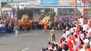 Ini Video Karnaval Pesona Nusantara Bekasi
