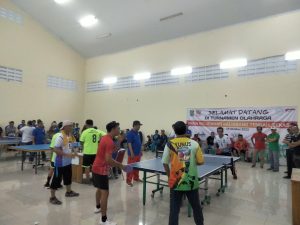 FKRW Kaliabang Tengah Gelar Turnamen Tenis Meja hingga Voli