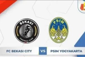 Hari Ini Bekasi City Tantang Tuan Rumah PSIM Yogyakarta