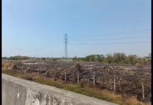 Kebakaran TPS Liar Pinggir Tol Belum Padam 100 Persen 