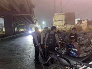Polisi Amankan Soerang Remaja Diduga Hendak Balapan Liar di Jalan Caman Raya