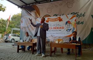 Herkos Launching Buku 8 Poin Masalah Utama Kota Bekasi di Kedai Kopi Prambanan