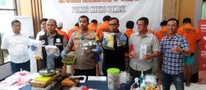 6 Pemuda Pengedar Narkoba Sintetis via Medsos Dibekuk Polisi