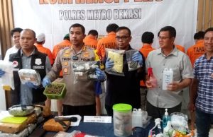 6 Pemuda Pengedar Narkoba Sintetis via Medsos Dibekuk Polisi