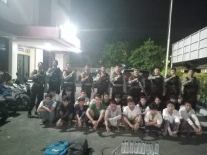 26 Bocah Tanggung di Pesona Anggrek dan Jalan KH. Mochtar Tabrani Diduga Berniat Tawuran Diciduk Polisi 