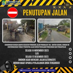 Penutupan Jalan Pangkalan 1 Bantargebang, Warga Diimbau Cari Jalan Alternatif
