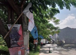 Spanduk Kampanye Caleg Dipasang Sembarang Tempat, Ini Respon Bawaslu Kota Bekasi 