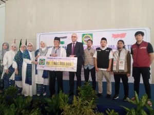 Kaum Ibu Majelis Taklim Kumpulkan Rp1,8 Miliar Galang Donasi Palestina