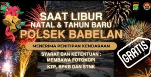 Nataru 2024, Kantor Polisi Bekasi Sediakan Tempat Penitipan Kendaraan Gratis