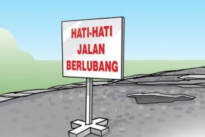 Jalan Alinda Rusak, Wacana Perbaikan Dilakukan Tahun Depan