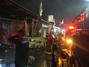 3 Toko Pakaian di Muarabakti Babelan Terbakar, Ini Penyebabnya