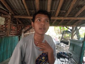 Leher Mahasiswa Teriris Kabel Optik Menggantung di Bekasi Utara