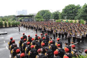 1.205 Personil Polri Bakal “Turun Gunung” Jaga TPS Pemilu 2024 di Kota Bekasi