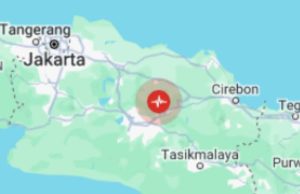 Pergantian Tahun Baru, Sumedang Diguncang Gempa