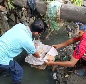 Penemuan Jasad Bayi di Kali Busa Perum Graha Persada Sentosa
