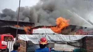 Ini Penyebab Terbakarnya Gudang Workshop di Jatiasih