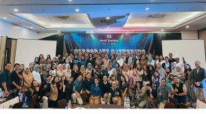 Corporate Gathering Hotel Santika Mega City Bekasi, Maryunus Harefa: Rawat dan Jaga Kepercayaan Klien