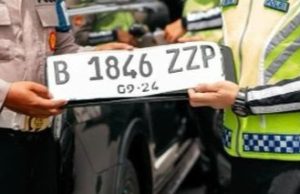 Ini Kode Pelat Khusus Kendaraan Dinas Pejabat RI Terbaru